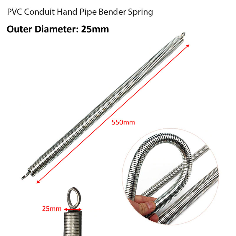 PVC-Conduit Pipe Hand Bender Spring - 25mm | Daraz.lk