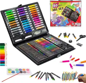 Art Supplies, 241 PCS Drawing Art Kit for Kids Boys Girls, Deluxe