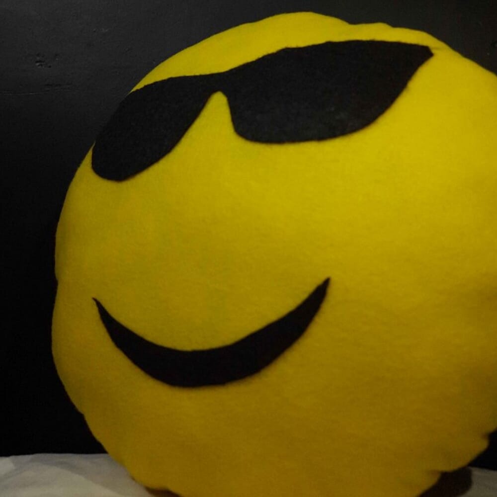 Big emoji pillows hotsell