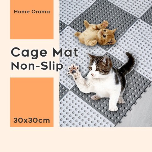 HomeOrama Pet cage mat non slip mat Pelapik Sangkar anti slip floor mat Pelapik Alas Sangkar Arnab Kucing