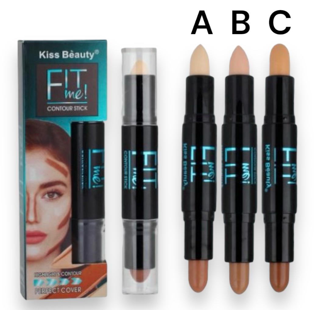 Kiss Beauty 2IN1 Contour Stick and Highlighter Waterproof For Women Daraz.lk