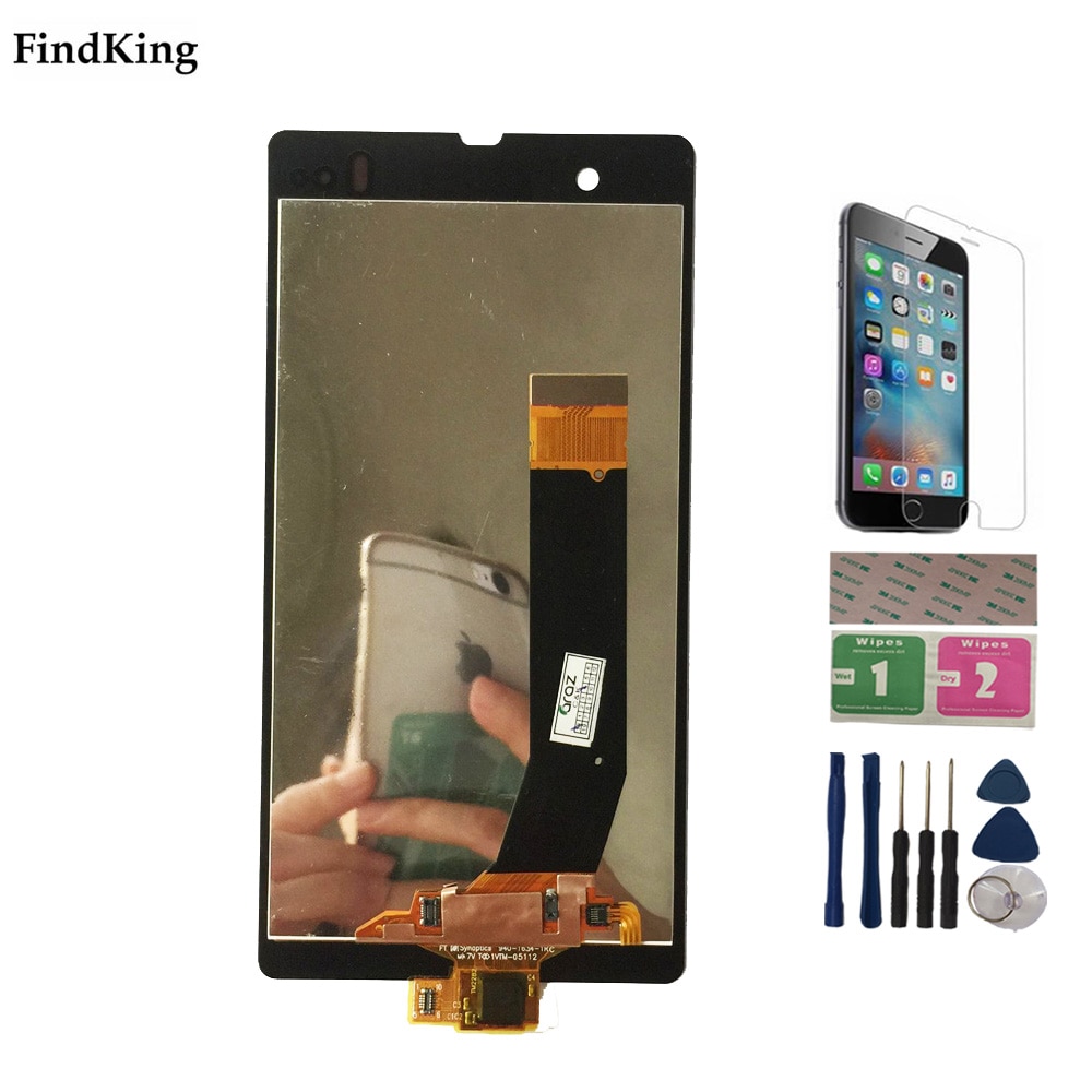 LCD Display Xperia Z L36h C6603 C6602 C6601 C660X LCD Display Touch Digitizer Frame Tools. 
