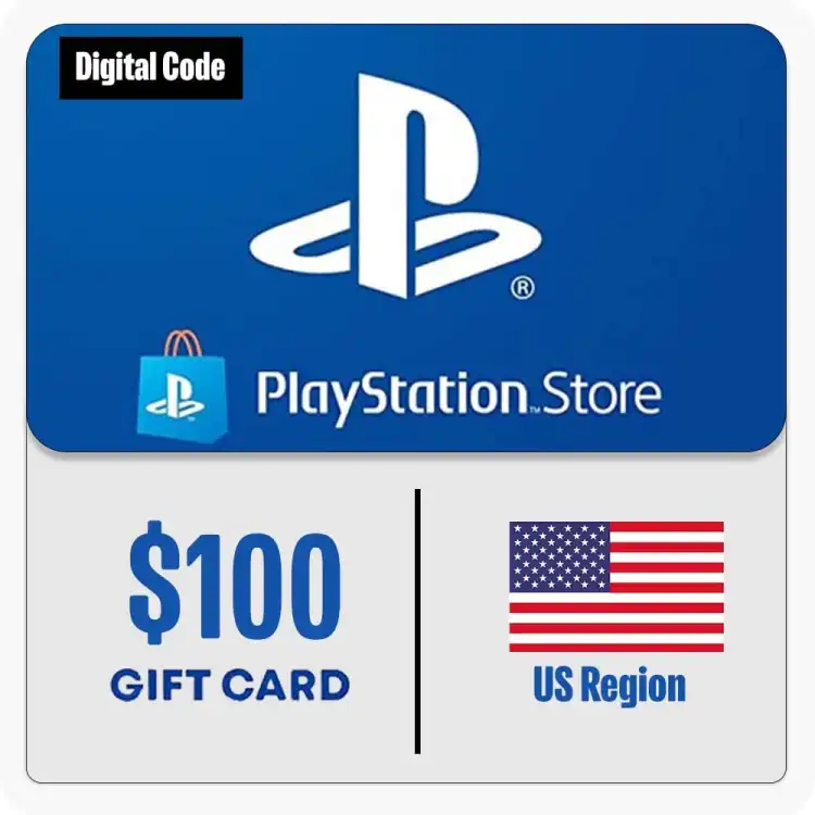 Buy PlayStation Network Card 100$ Playstation Store