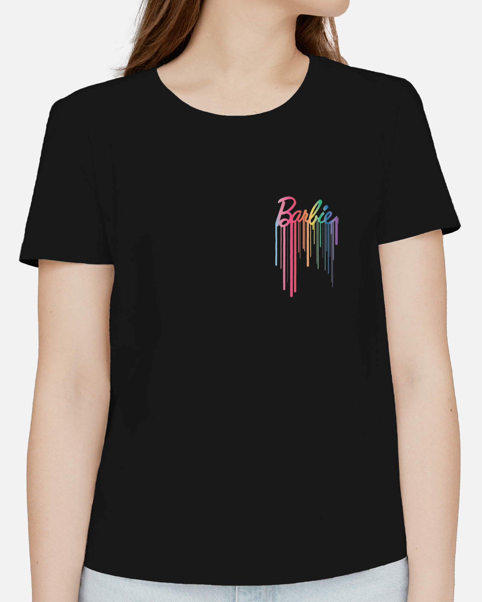 Barbie Girl T-shirt Pink Color Women's Tshirts 100% Cotton. 