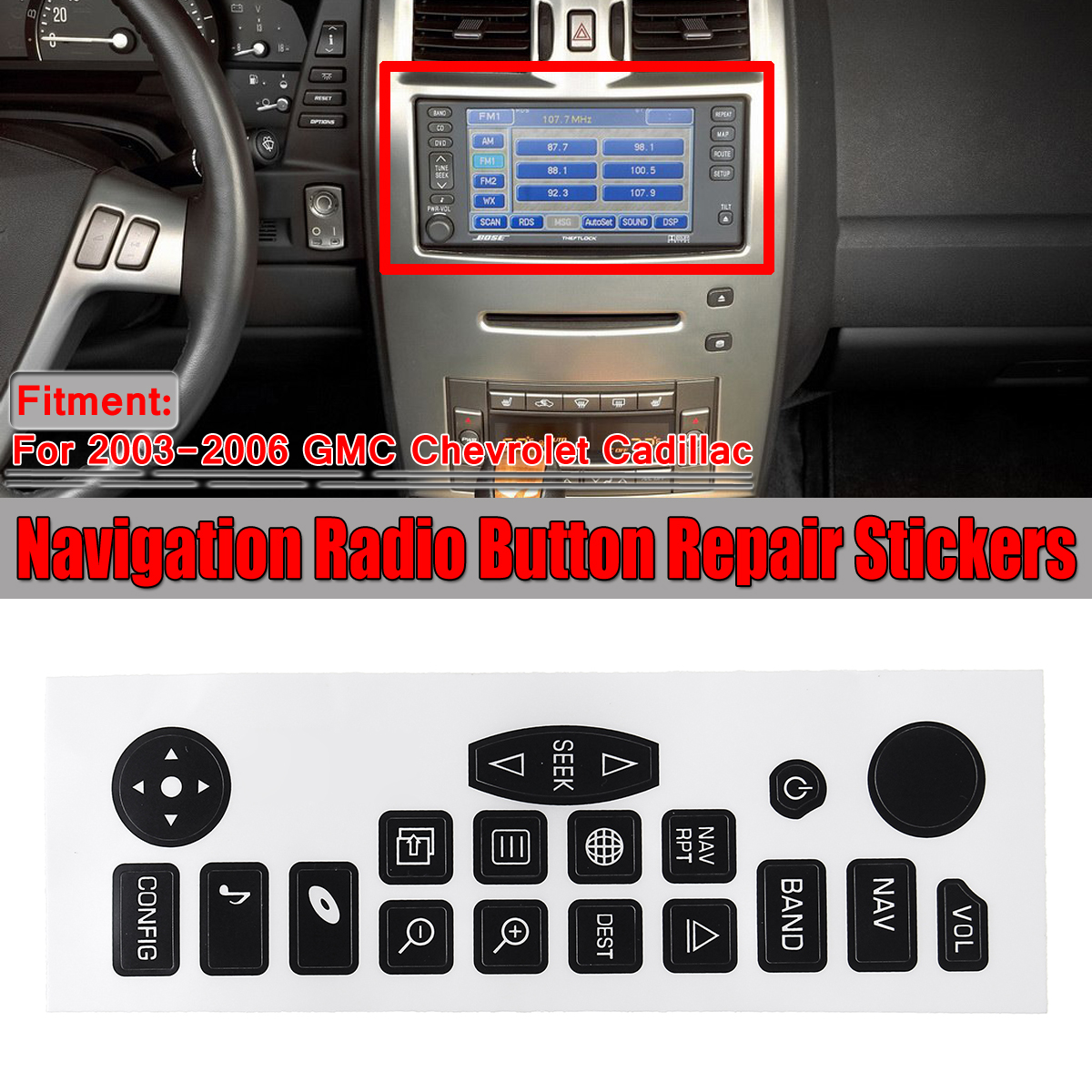 zwei Wochen Behinderung Asche replacement car radio buttons zweite