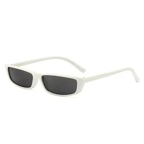 ZEBF-1PC Small Rectangle Sunglasses Women Retro Brand Designer Sun Glasses Vintage Square Narrow Frame Eyewear Female UV400 Shades. 
