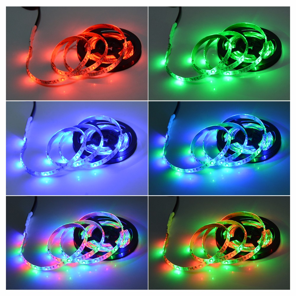RGB 300 LED Flexible Light Strip Lamp - 5M. 