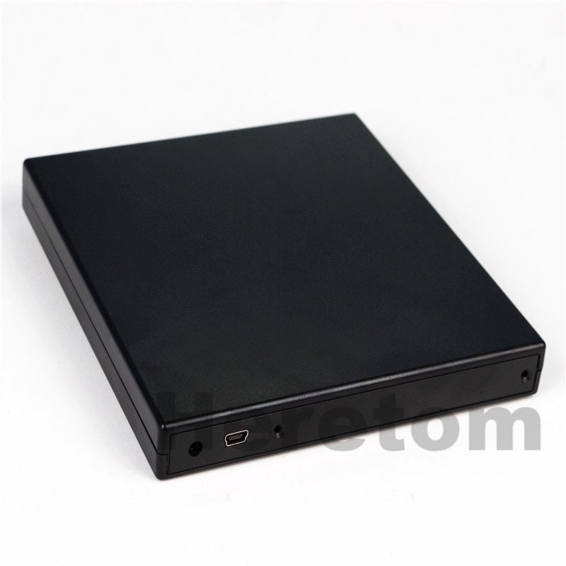 12.7mm USB 2.0 DVD/CD-ROM Case PATA SATA Drive External Enclosure For Laptop. 