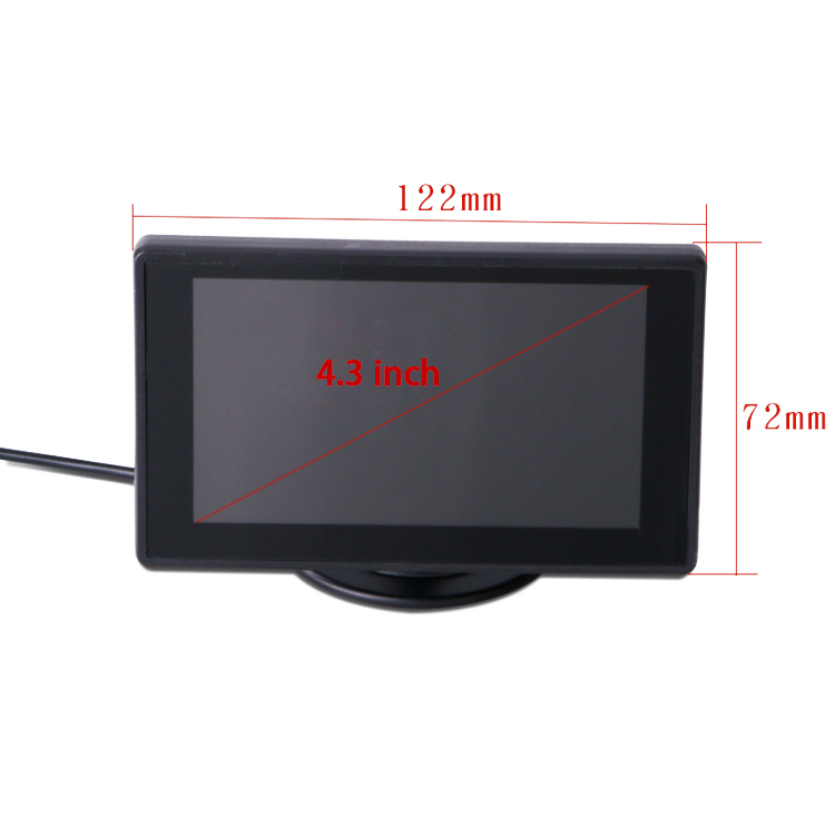 TFT LCD Screen Adjustable Car Monitor 