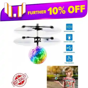 induction flying ball helicopter