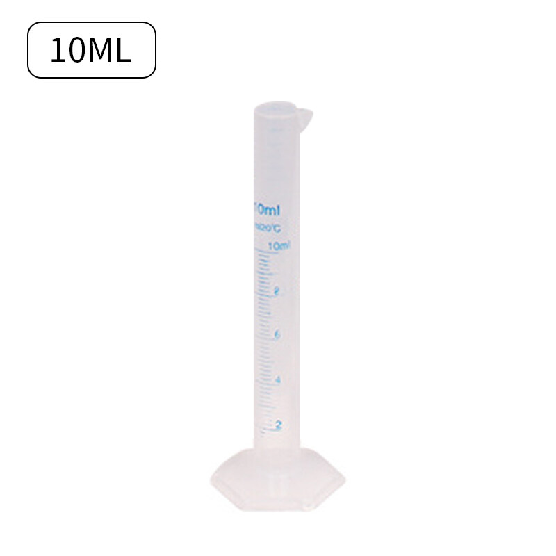 【ZOSR】Plastic Measuring Cylinder Laboratory Test Graduated Tube Motor Oil Measuring Cup 10ml/25ml/50ml/100ml/250ml