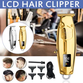 gold hair cut machine