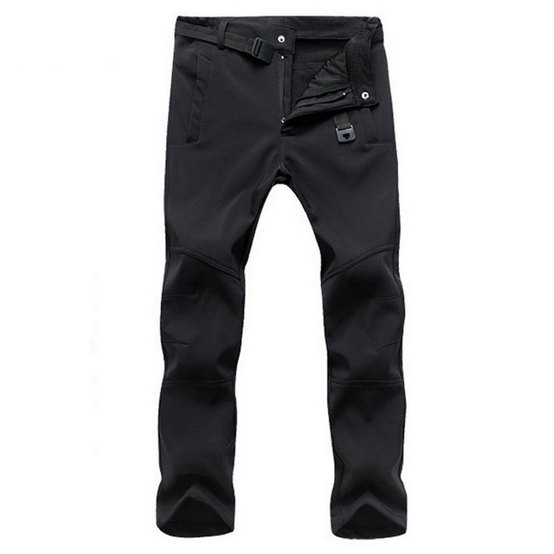 Winter Fleece Lining Waterproof Pants 