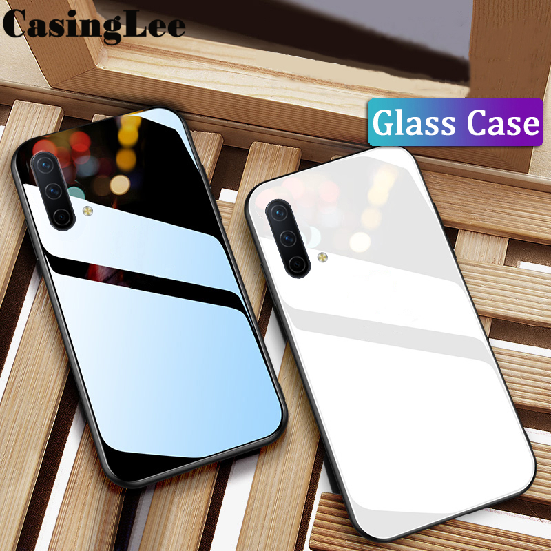 Casinglee For Oneplus Nord CE 5G case Glass silicon Full Protection Tempered Glass Back cover for Oneplus NordCE 5G Phone cases For girls and Boys