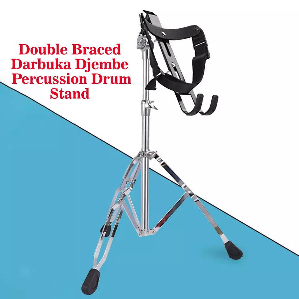 Double Braced Darbuka Djembe Percussion Drum Stand | Daraz.lk