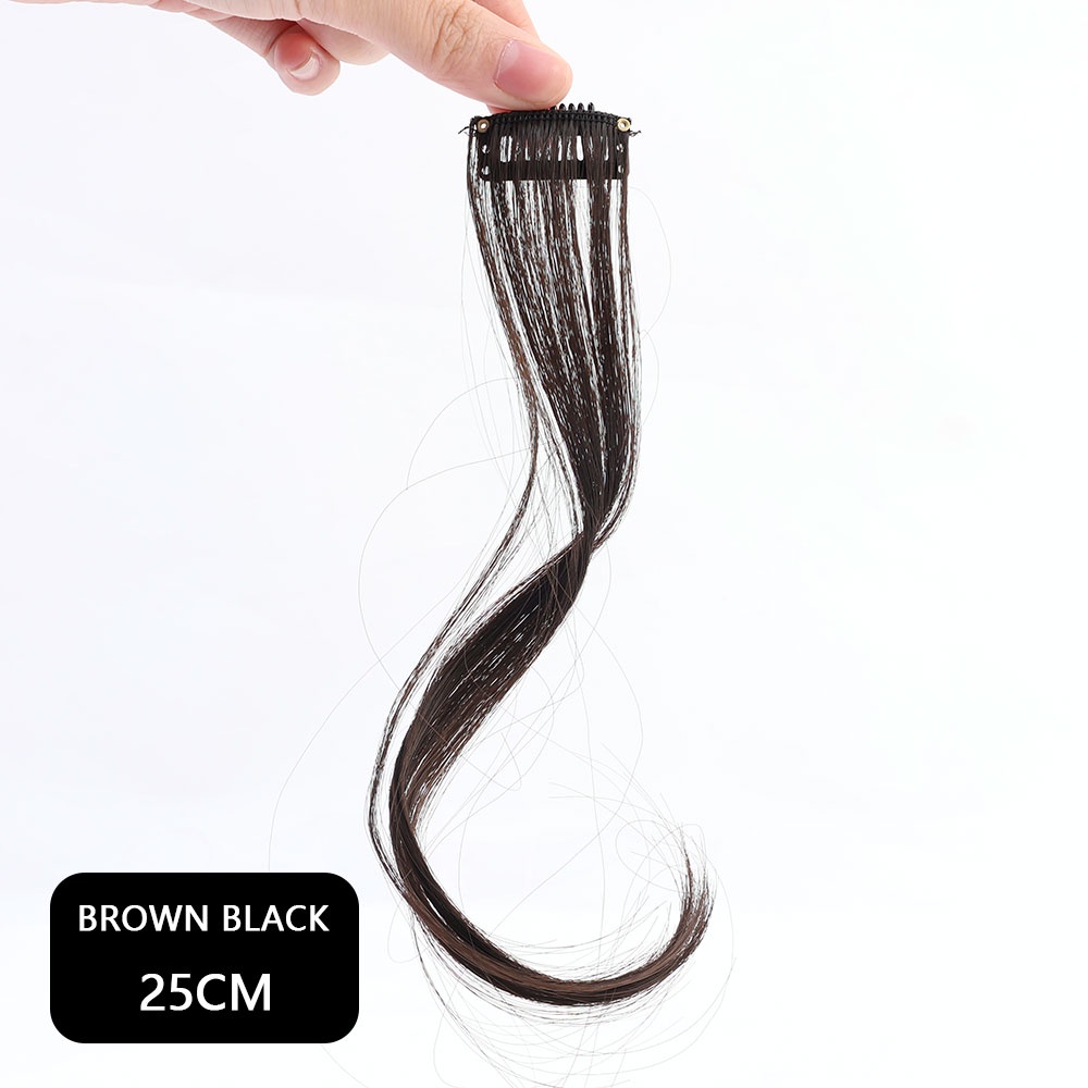 Invisible Elastic BB Clip Wig Piece Feminine Temperament In The Middle