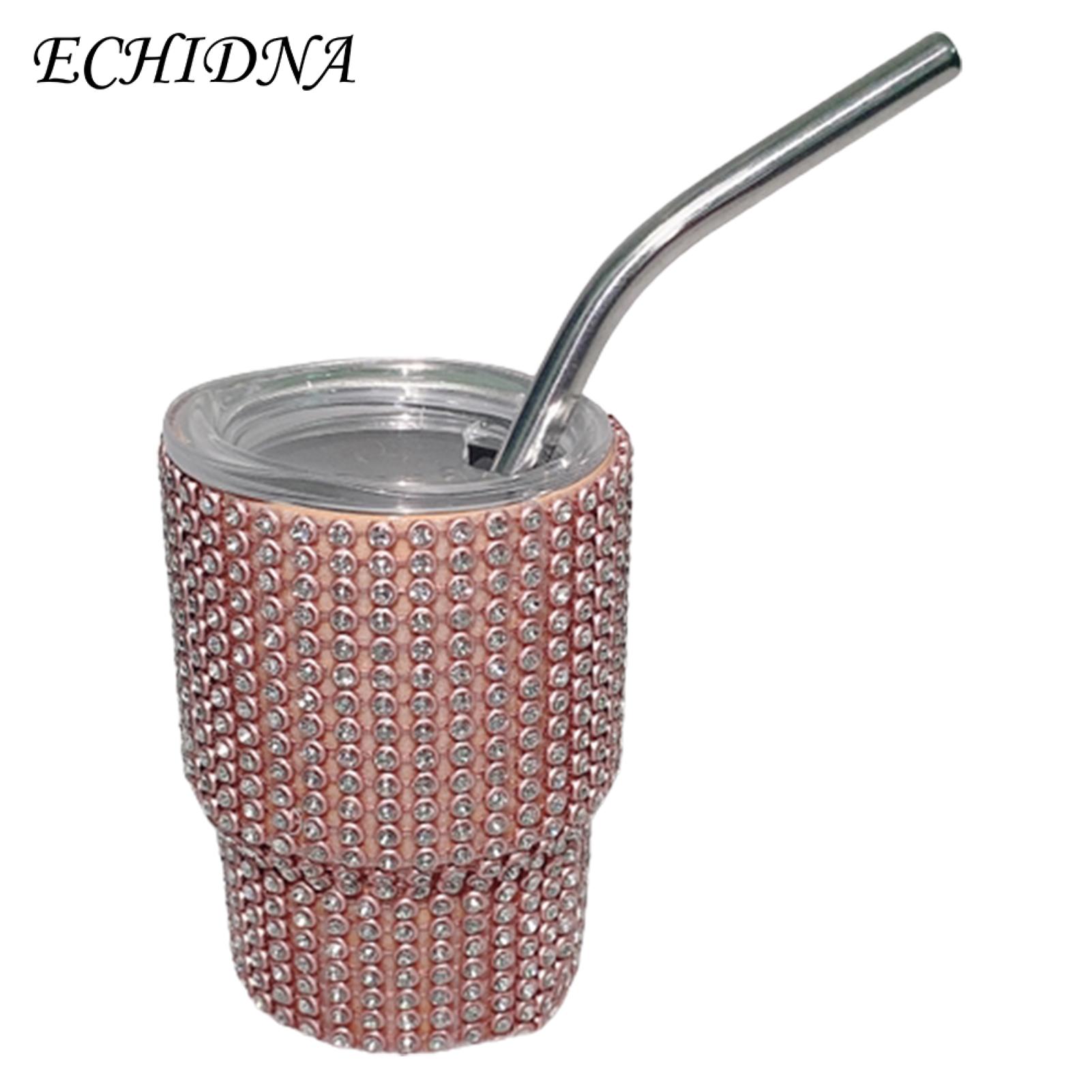 Straw Cup Sparkling Insulated Tumbler with Straw Leakproof Heat-resistant Water Cup Coffee Mug for Southeast Asian Buyers Coffee Cup. 