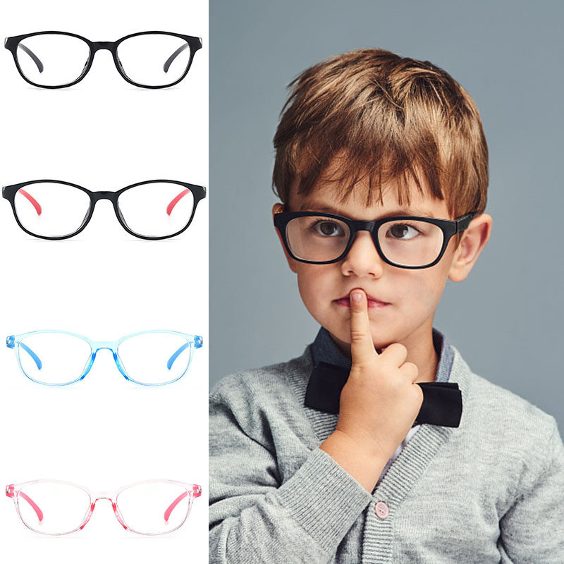 Glasses For Girls Boys Anti Blue Light Anti Radiation Lens Uv 400 Eye