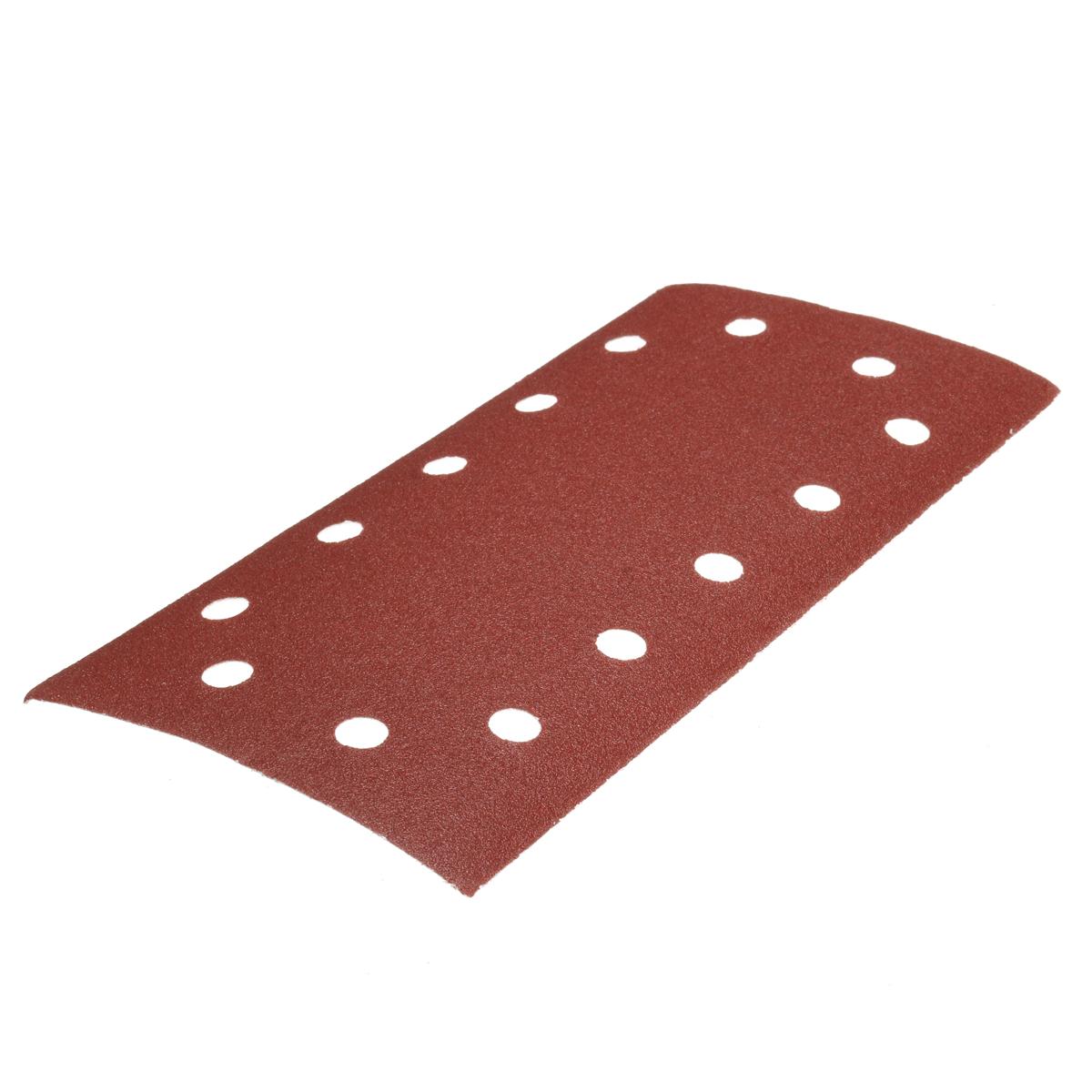 115 x 230mm Sandpaper Pads Hook and Loop 1/2 Punched Sanding Sheets
