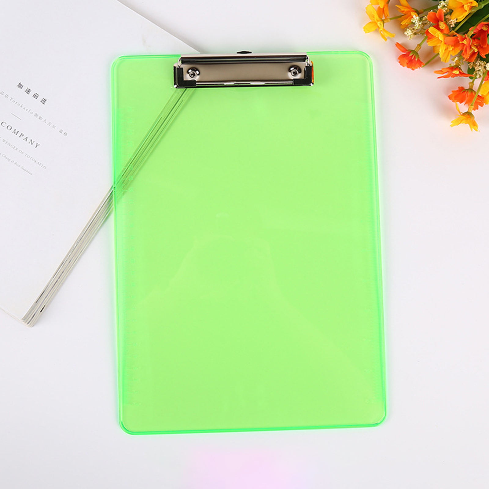 Plastic Clipboards Low Profile Clip Cute Clip Board Hardboard Low