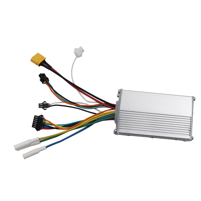 36V-60V QS-S4 Thumb Throttle LCD Display Meter Kit+48V 800W Controller Replacement Accessories For Zero 8 9 10 8X 10X Electric Scooter 6PIN. 