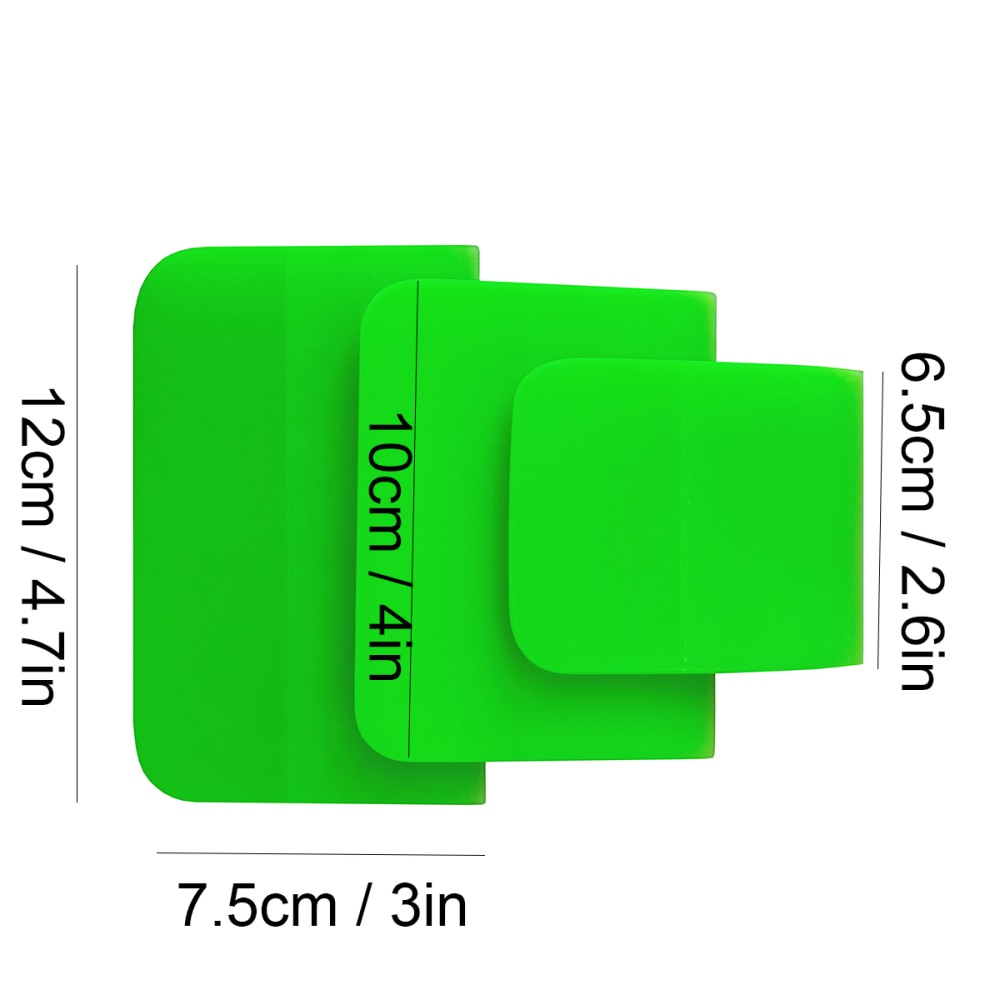 green】 New Squeegee TPU PPF Oxford Scraper for Car Film Vinyl Wrapping Paint Protective Film Tools. 