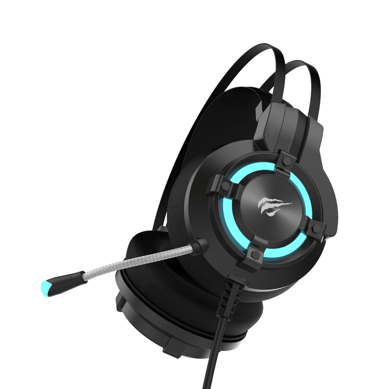Havit USB7.1 gaming headset 7 Colors Light Gaming Headphone with microphone HV-H2212U. 