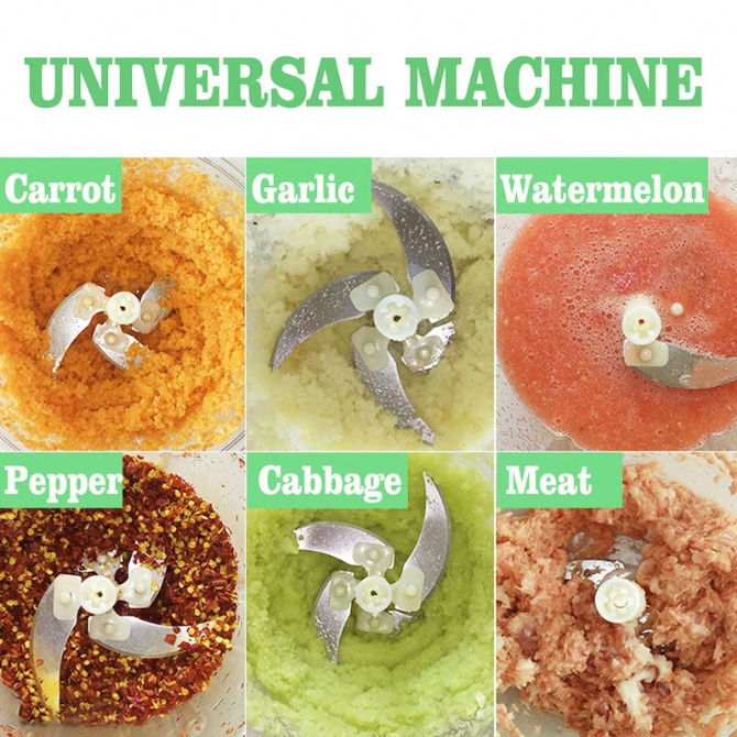 Electric Vegetable Cutter & Chopper Multi-function blender & grinder. 