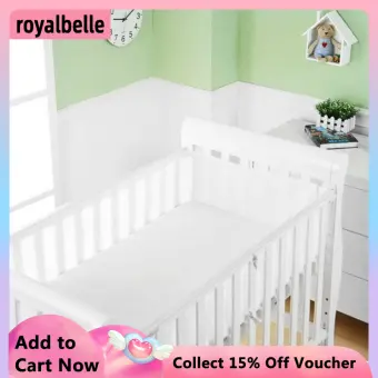 breathable mesh mini crib liner