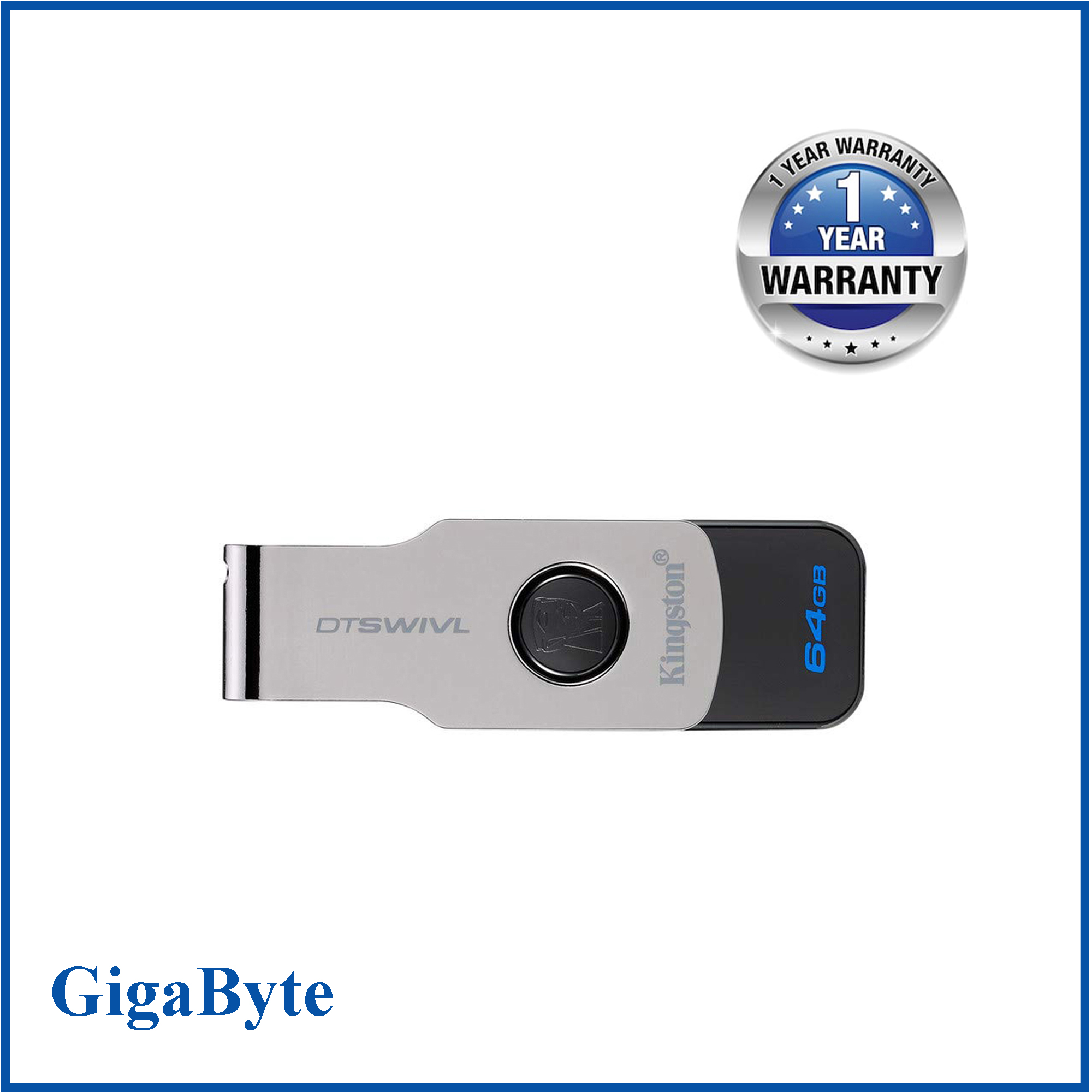 Kingston 64GB DTSWIVL USB Pen Flash Drive. 