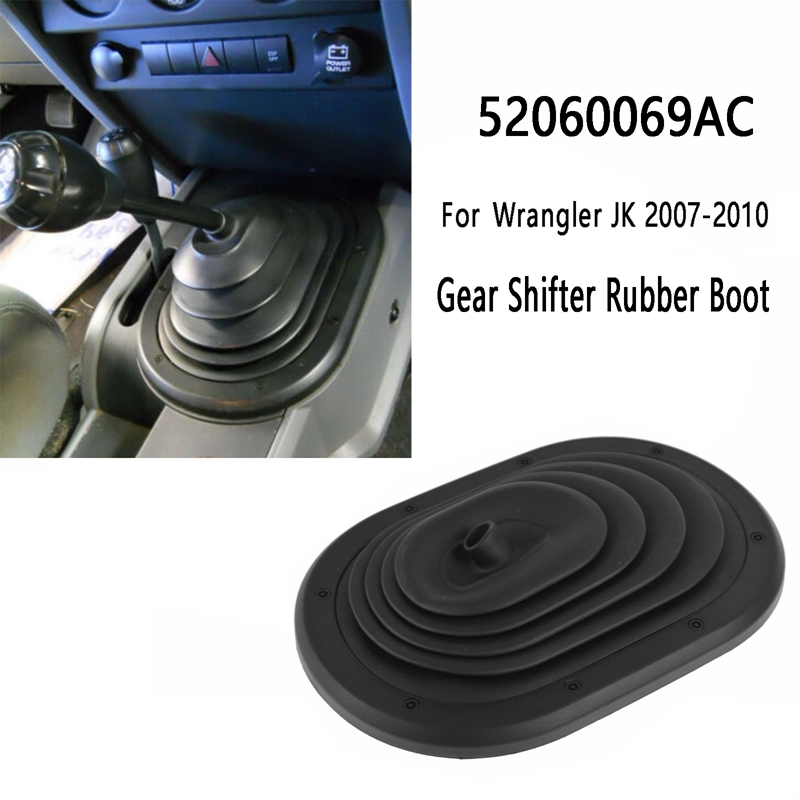 Mopar Gear Shifter Rubber Boot Gear Shift Stick Cover for Jeep Wrangler JK  2007-2010 52060069AC: Buy Online at Best Prices in SriLanka 