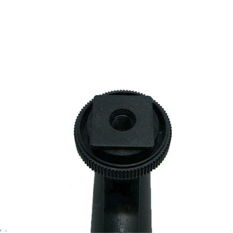 Microphone Clip Stand 19mm Plastic Mic Holder Clip with Hot Shoe For DSLR Camera. 