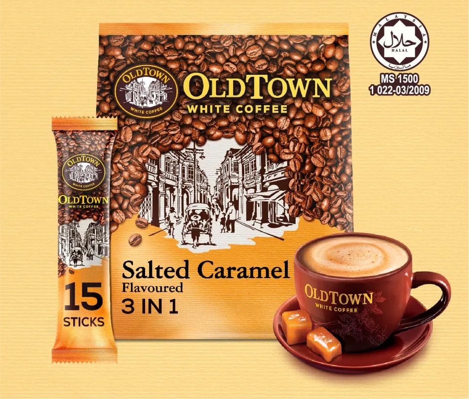 OLDTOWN White Coffee All Flavors. 