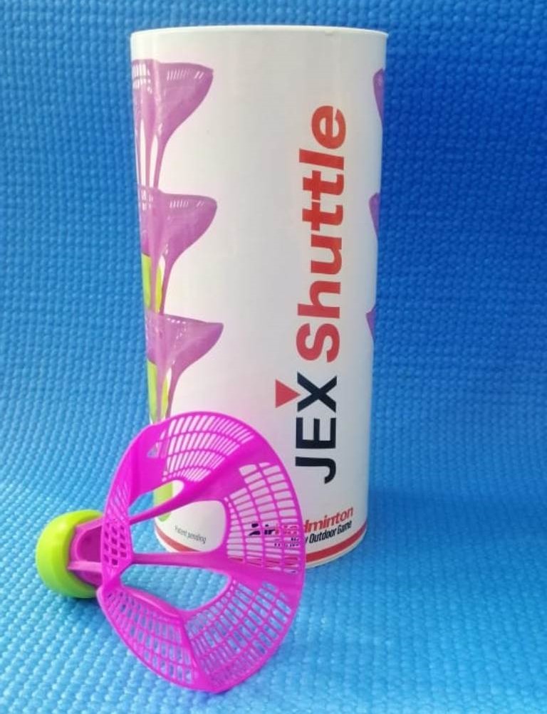 Jex Air Shuttle / Air Shuttlecock / Outdoor shuttlecock/ Shuttlecock / Badminton Shuttlecock 3 Pcs. 