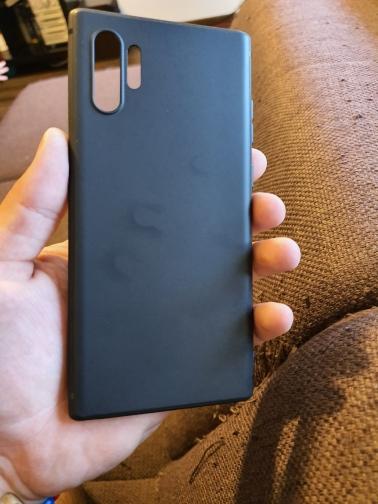 Huawei Y9 (2019) Case Matte Soft Silicone Back Cover - Black. 