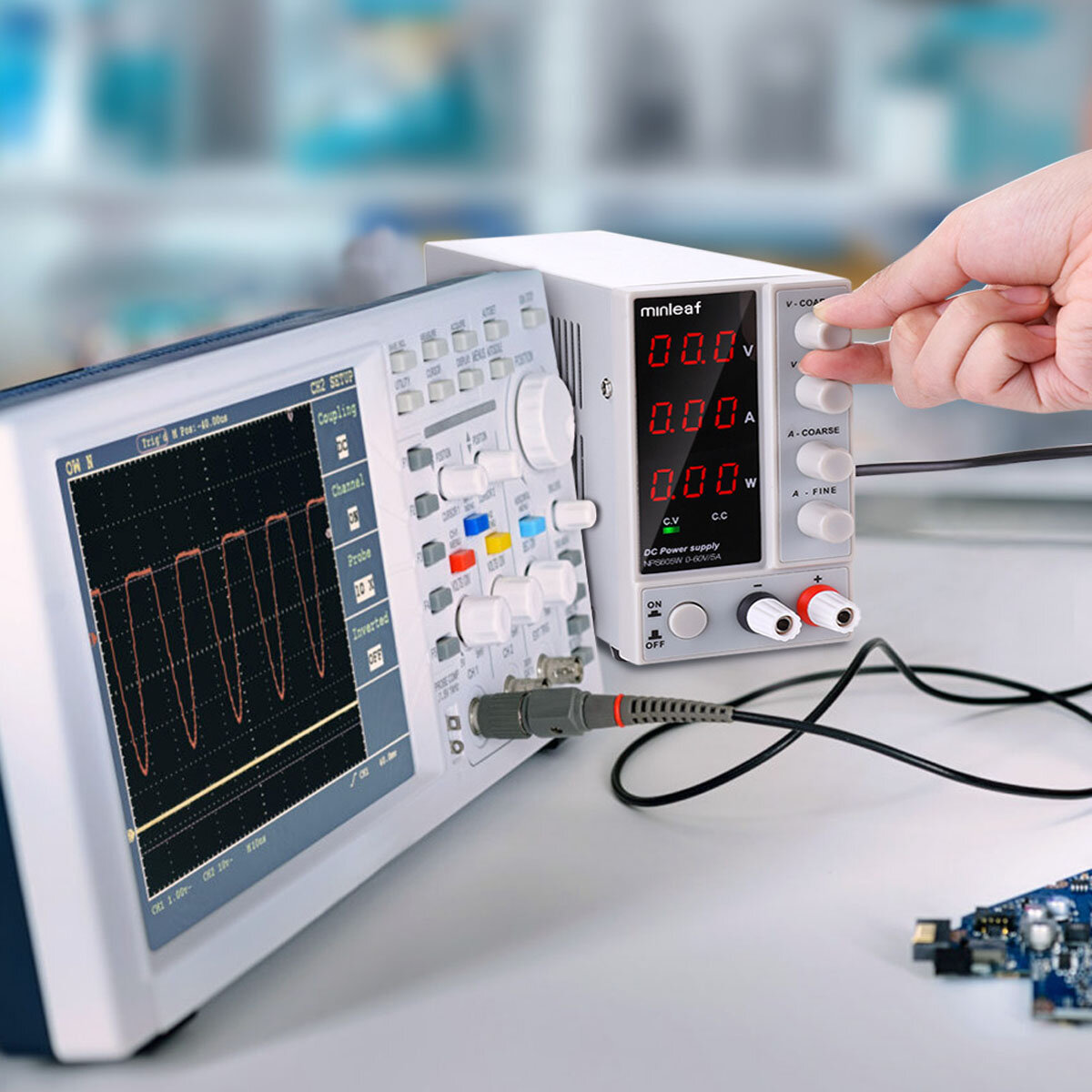 NPS605W 110V/220V/230V 0-60V 0-5A Adjustable Digital DC Power upply 300W Regulated Laboratory witching Power upply. 