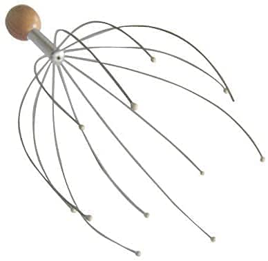 FORIOX Scalp Massage Machine Head Massager Scalp Scratcher 12 Fingers Head Scratcher For Body Relaxing Hair, Head Massage. 
