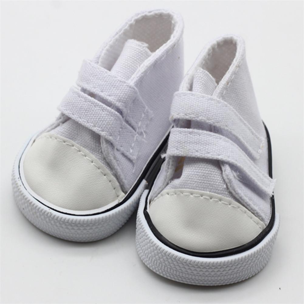 Canvas Sneaker Athletic Shoes for 18/" American Girl Dolls Many Colors Available