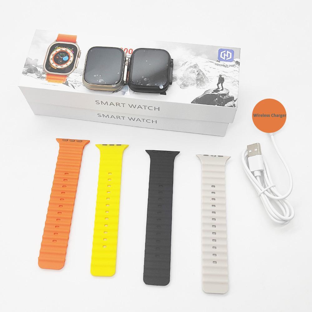 T800 Ultra Smart Watch with Wireless Charging. 