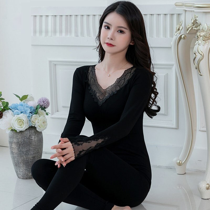 New Autumn Lace Thermal Underwear For 