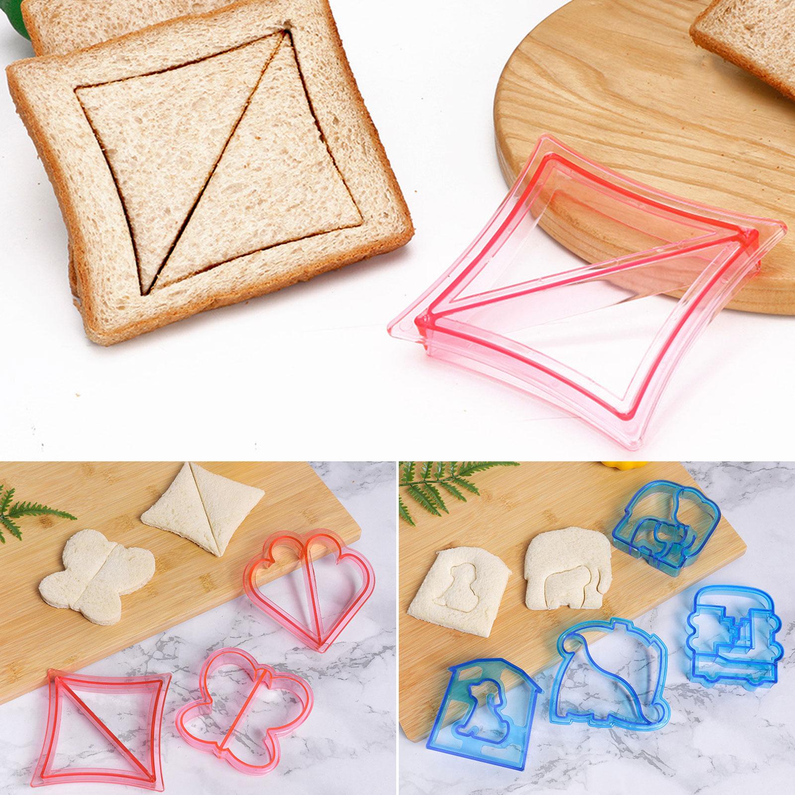 Sandwich Cutter Butterflies Dolphin Elephant Dinosaur Pancake Cutting Maker Mold Mould