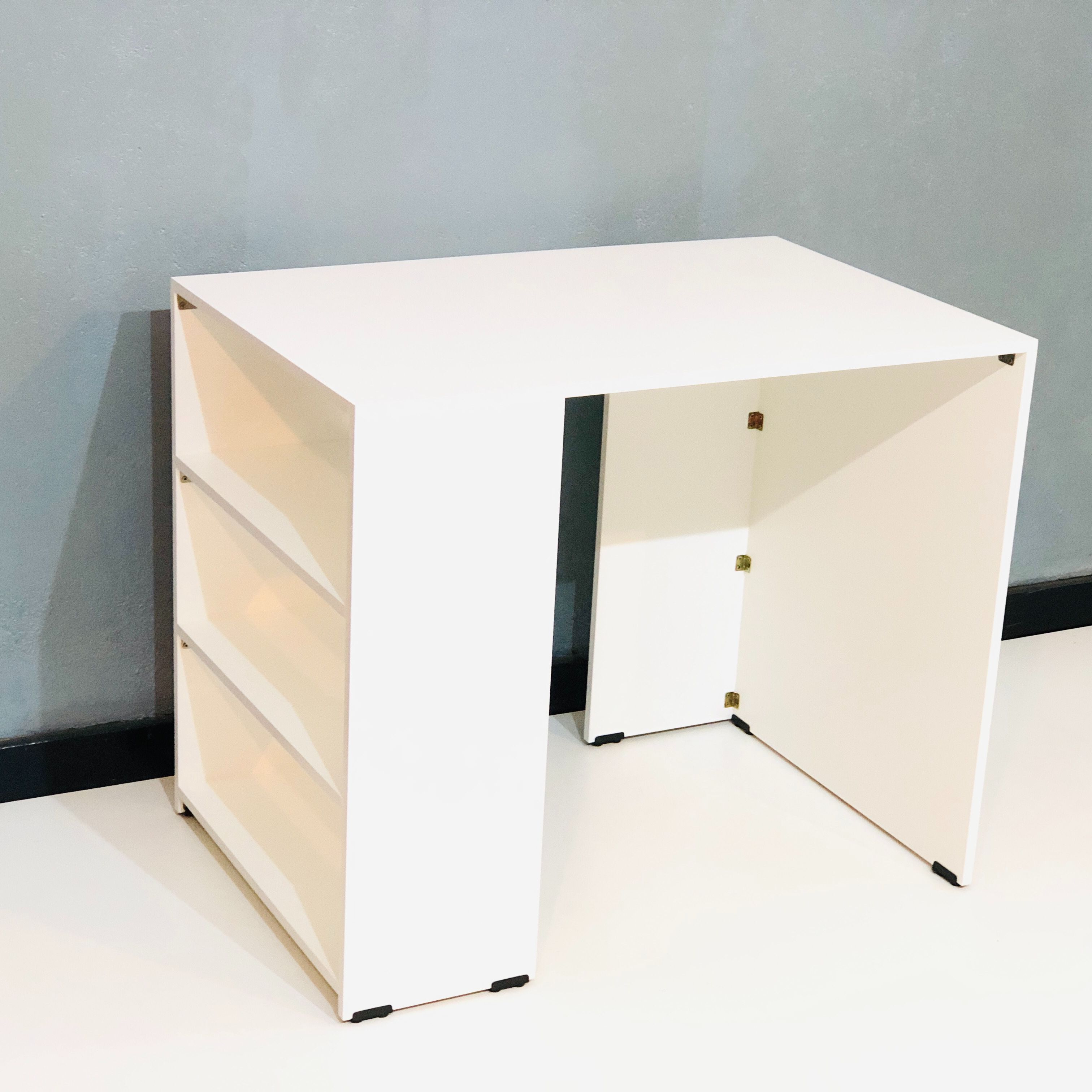 VTEC Simple Study Table/ Computer Desk/ Laptop Table/ Office table /Small Table / Kids Table / With side rack design /