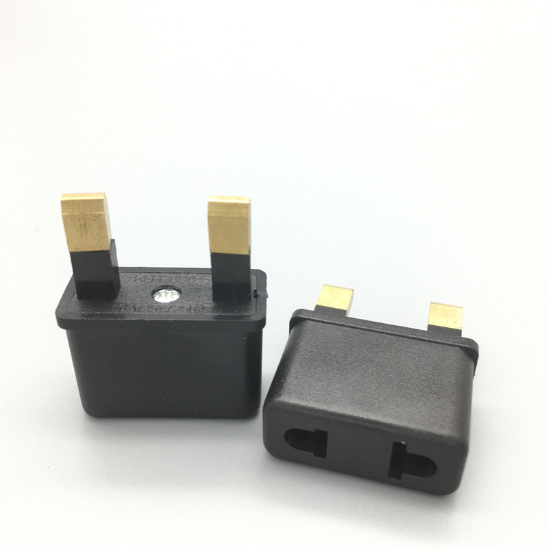 230v 2 Pin Power Conversion Plug UK Type Travel Adapter British Standard Flat Plug Power Converter Universal Connecter D-1-13-125 B. 