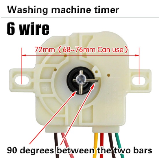 LG Washing Machine 6 Wire Timer. 