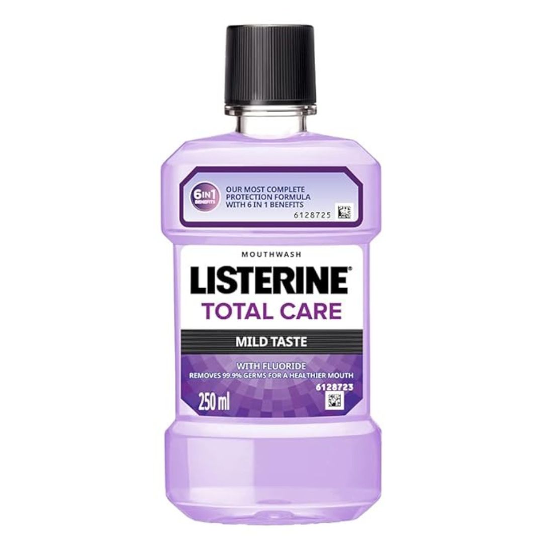 Listerine Total Care Mouthwash Mid Taste - 250ml 500ml