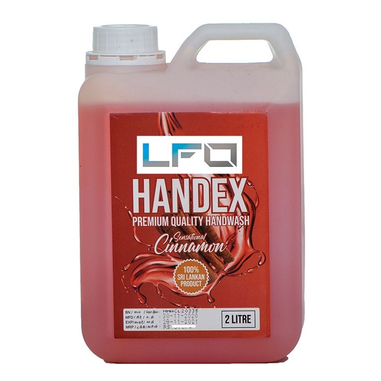 LFO Handex Hand Wash Liquid Antibacterial Moisturizing Soapy Flavors - Sensational Cinnamon. 