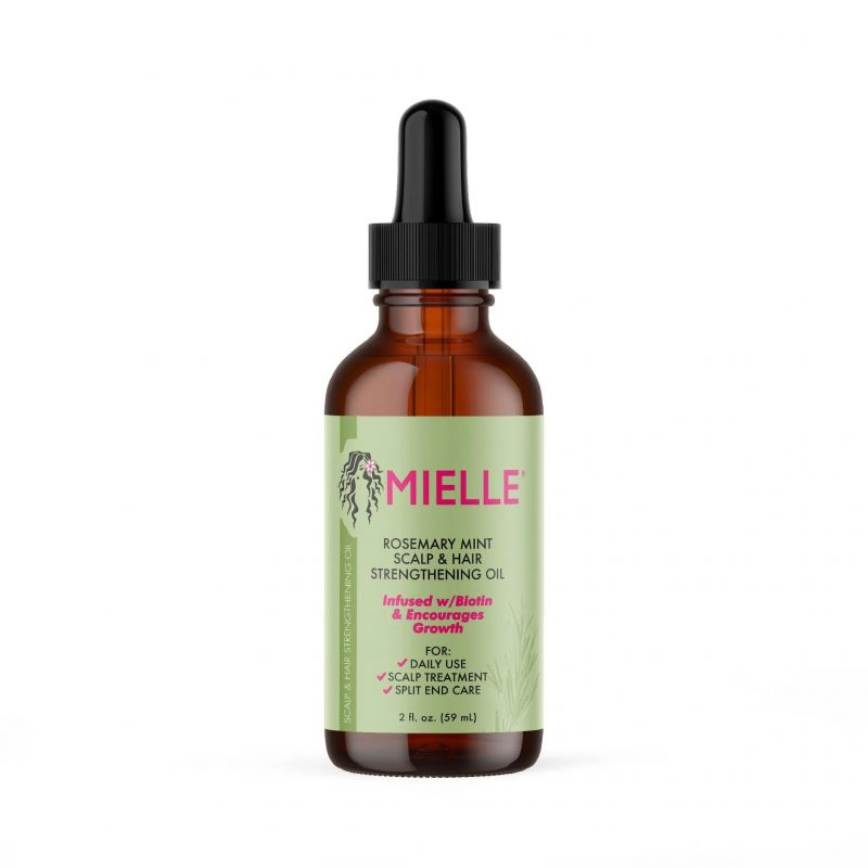 MIELLE ROSEMARY MINT SCALP AND HAIR STRENGHTENING OIL. 