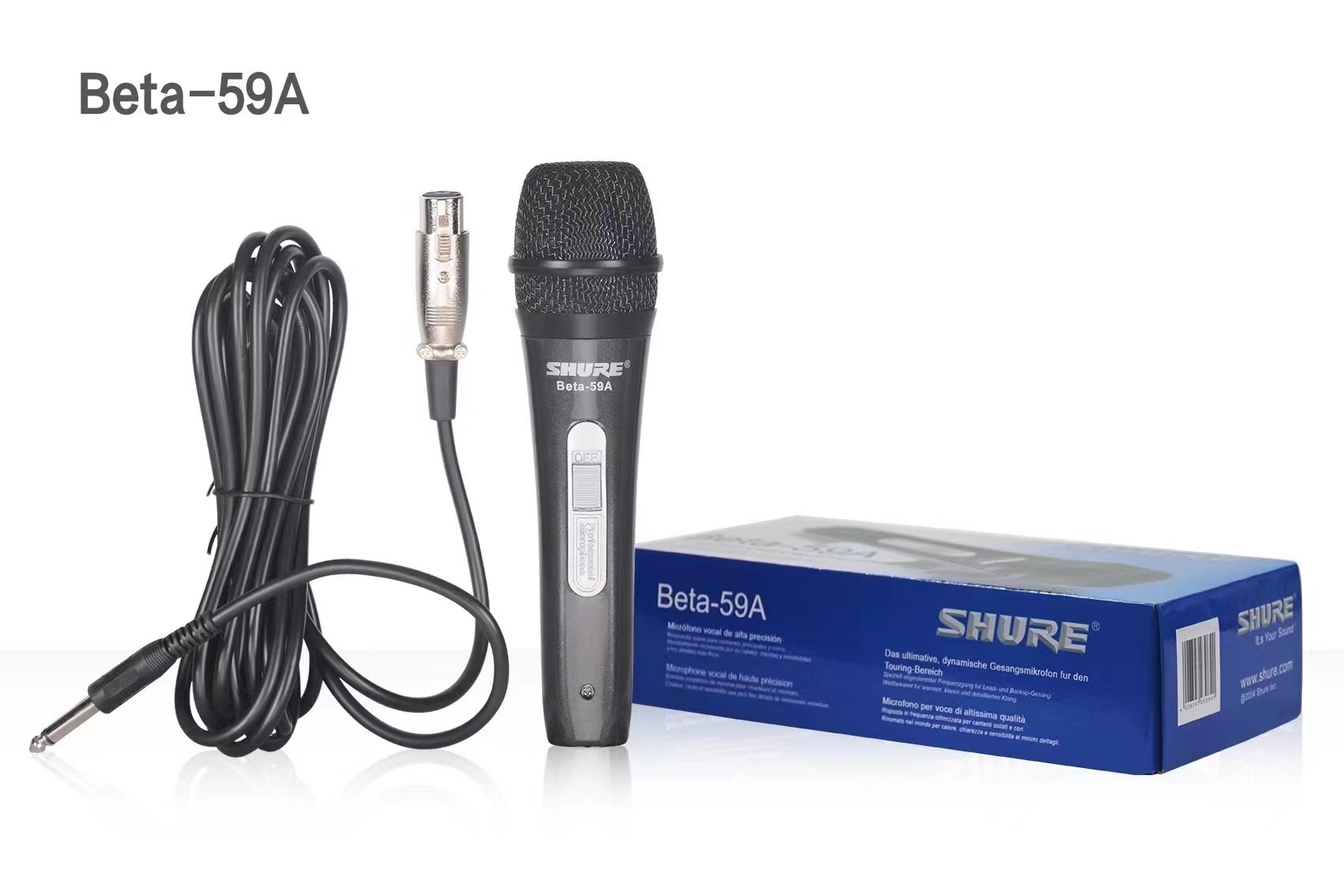 hk【used】 マイク ２個セット SHURE BETA RODE SHURE BETA58A-J ボーカル用ダイナミックマイク ブームマイク