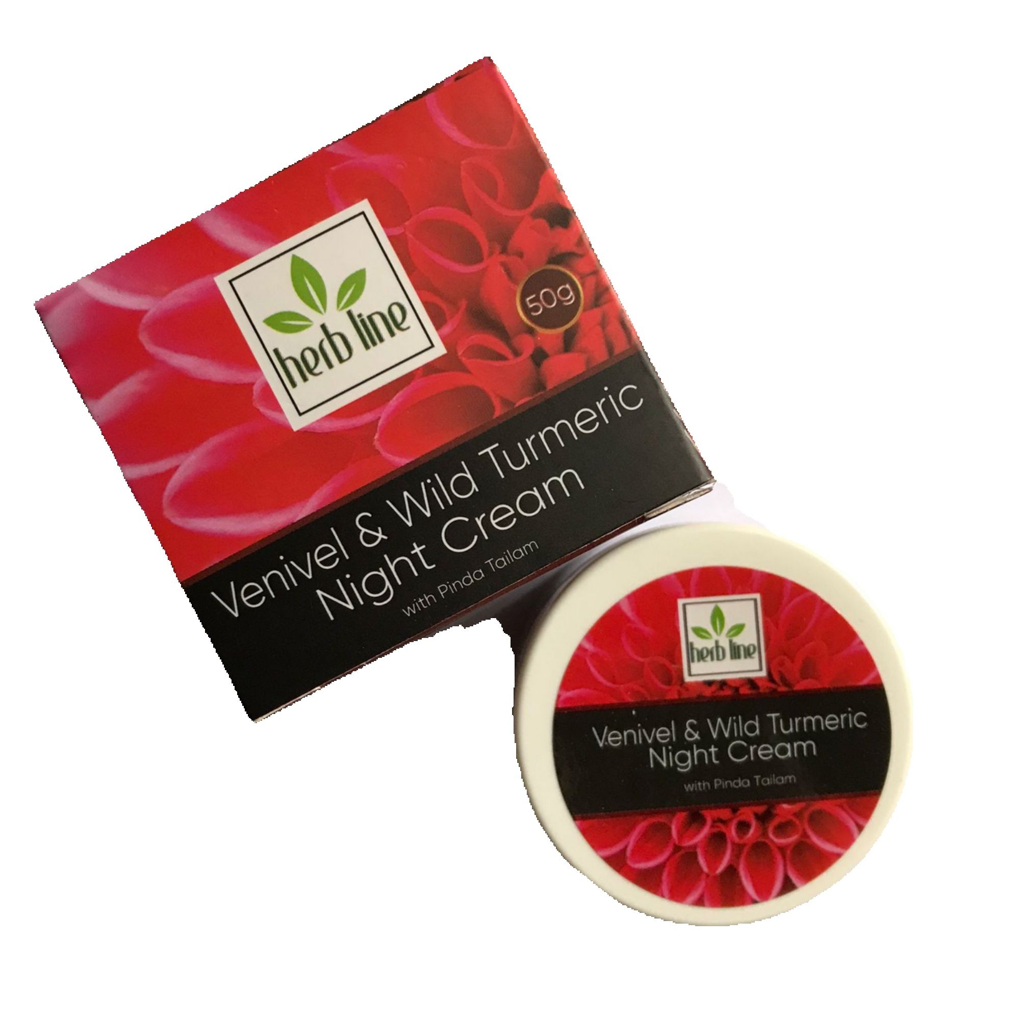 Herb Line Venivel And Wild Turmeric Night Cream - 50 G ( Herbline )