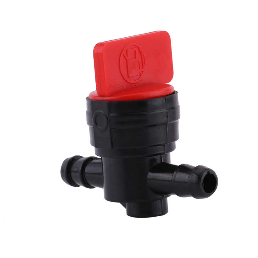 1Pc Universal Car Plastic 6mm Inline On/Off Fuel Tap Valve Petcock Pipe Hose DY. 